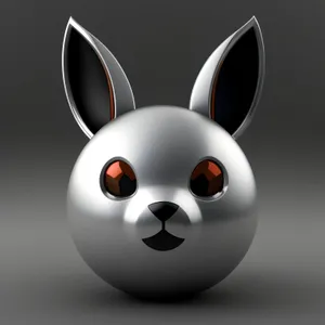 Cute Bunny Cartoon Icon