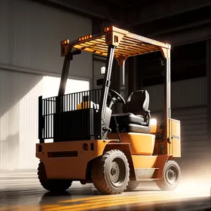 Heavy-duty Forklift Truck for Industrial Cargo Transport