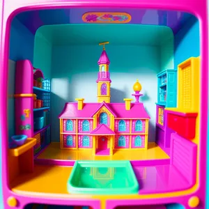 3D Toy Jukebox Machine - Bright Icon Design