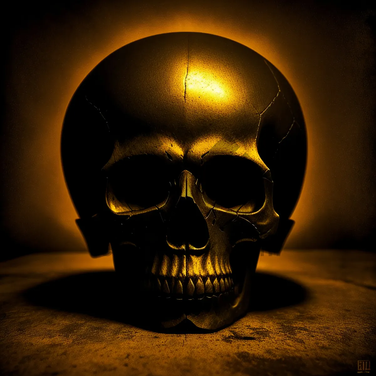 Picture of Terrifying Skull: An Eerie Image of Death