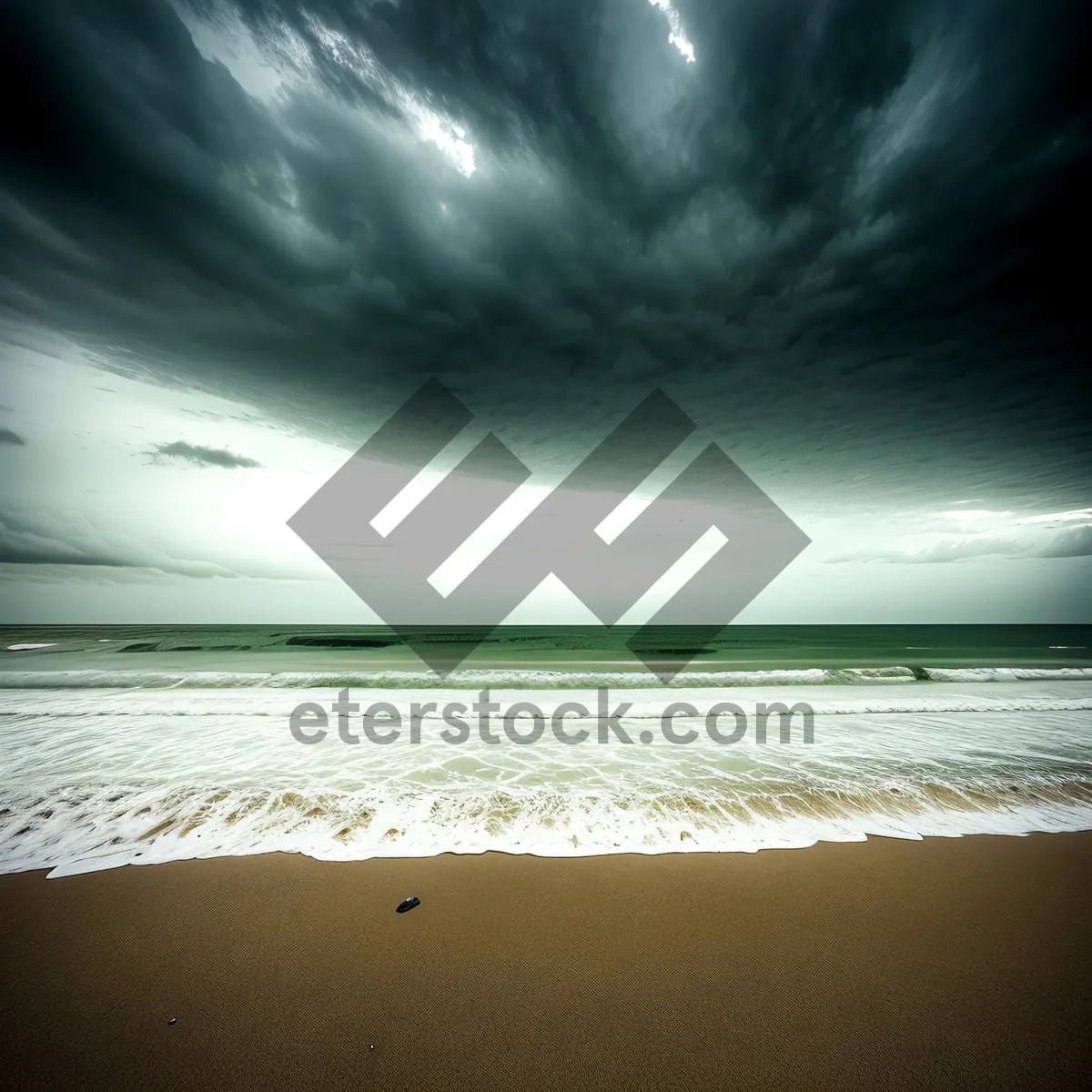 Picture of Tranquil Sunset over Tropical Beach