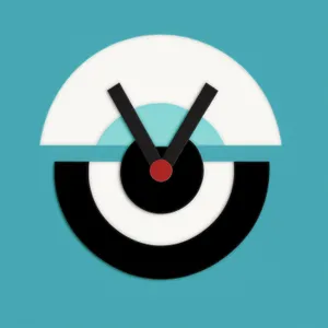 Glossy Web Button Set: Symbolic Circle Icons