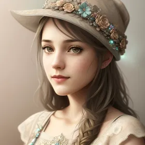 Sexy Princess Portrait with Elegant Style