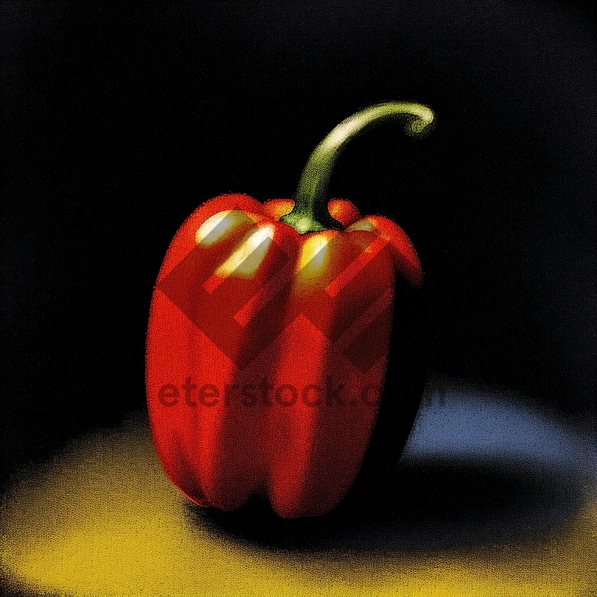 Picture of Fresh and Delicious Bell Pepper Salad.