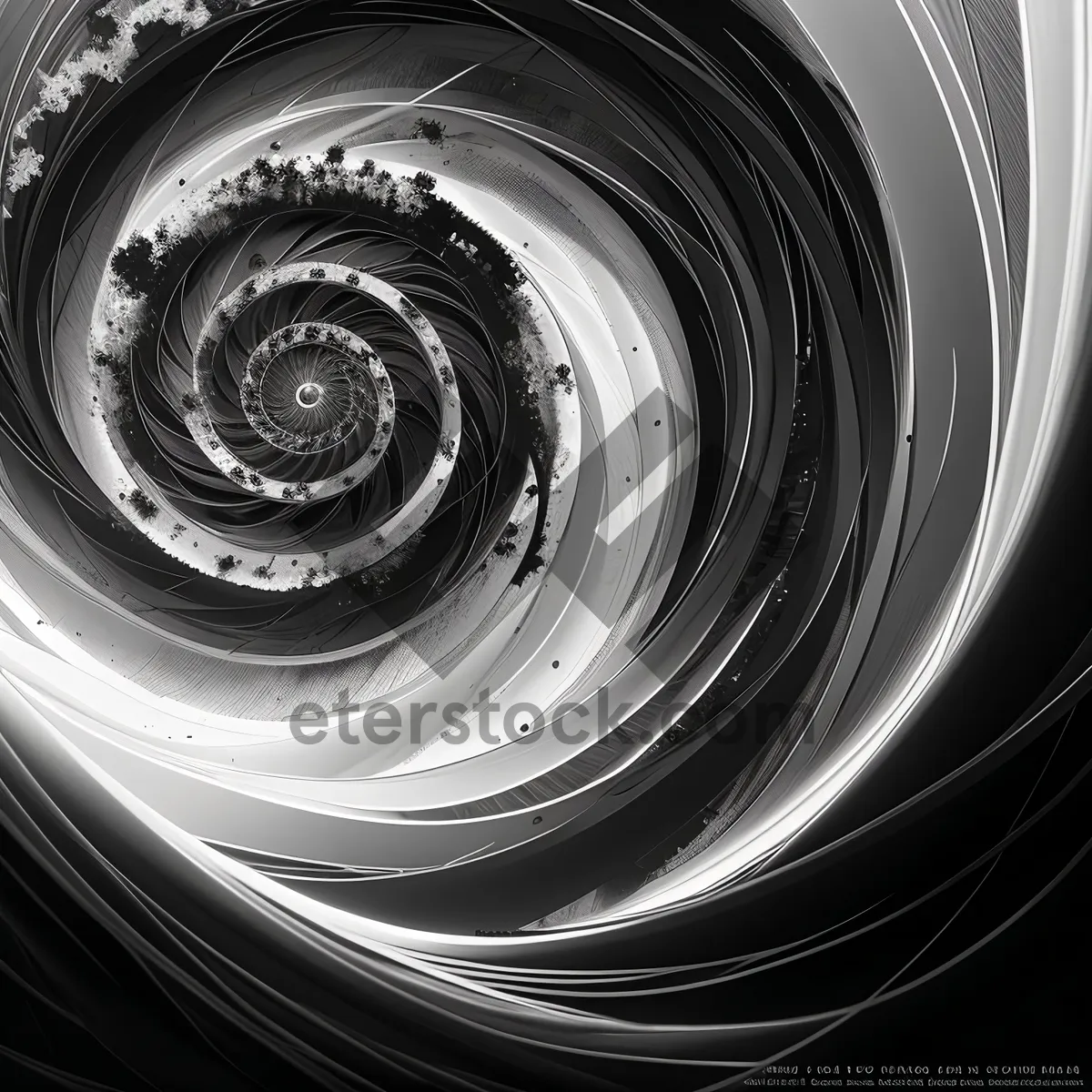 Picture of Dynamic Wheel: A Fractal-inspired Digital Art Design