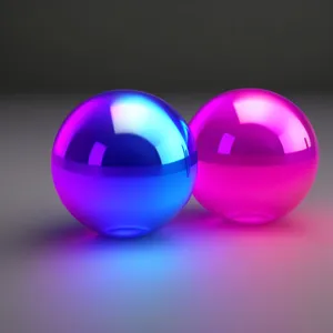 Colorful glossy buttons set in sphere shape