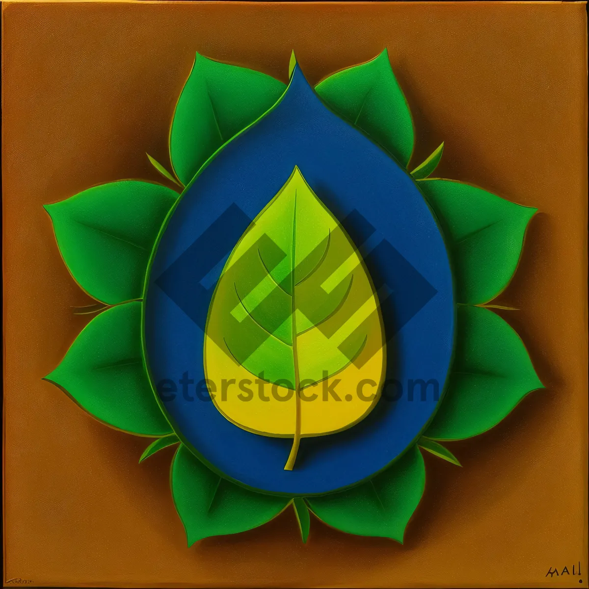 Picture of Lotus Healing Art: Symbolic Graphic Design