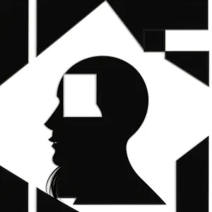 Silhouette Icon: Symbolic Sign Image