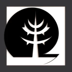 Bold Black Graphic Icon Design