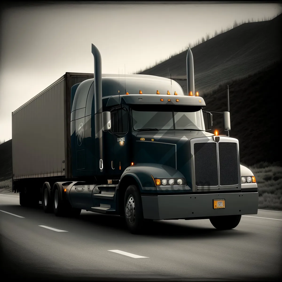 Picture of Highway Hauler: Fast and Reliable Freight Transportation