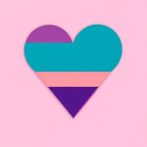 Love Symbol Heart Icon - Valentine's Graphic Design