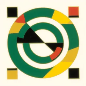 Speedway Icon: 3D Circle Design with Web Button