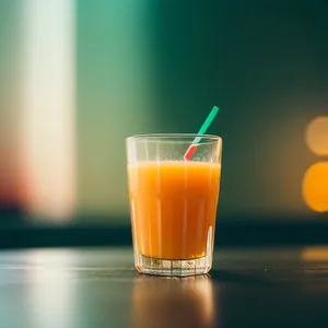 Juicy Citrus Sunrise in a Glass