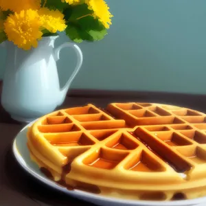 Delicious Pretzel Snack on Plate