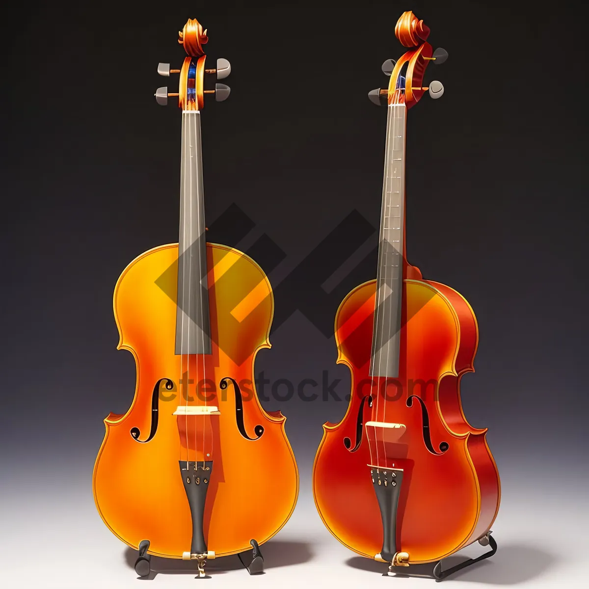 Picture of Melodic Strings: Musical Instruments in Harmony