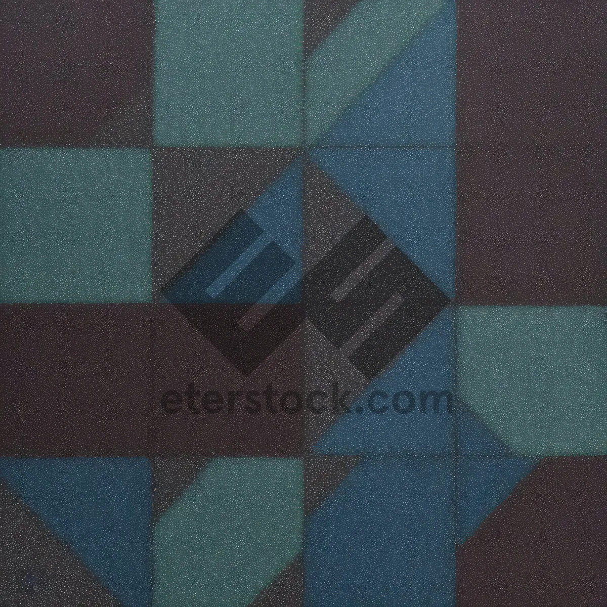 Picture of Colorful Retro Checkered Mosaic Pattern