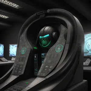 Modern Car Interior with Advanced Control Panel