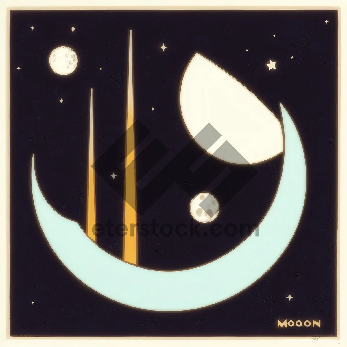 Picture of Shiny Moon Device: Black Design Symbol