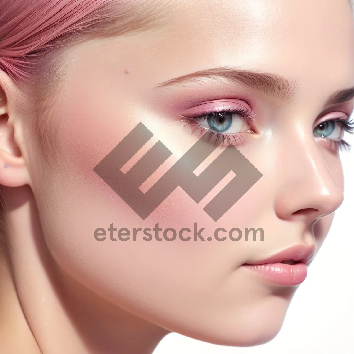 Picture of Fresh-Faced Beauty: Clean & Attractive Skincare Portrait