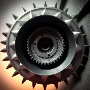Industrial Gear Mechanism with Steel Coil