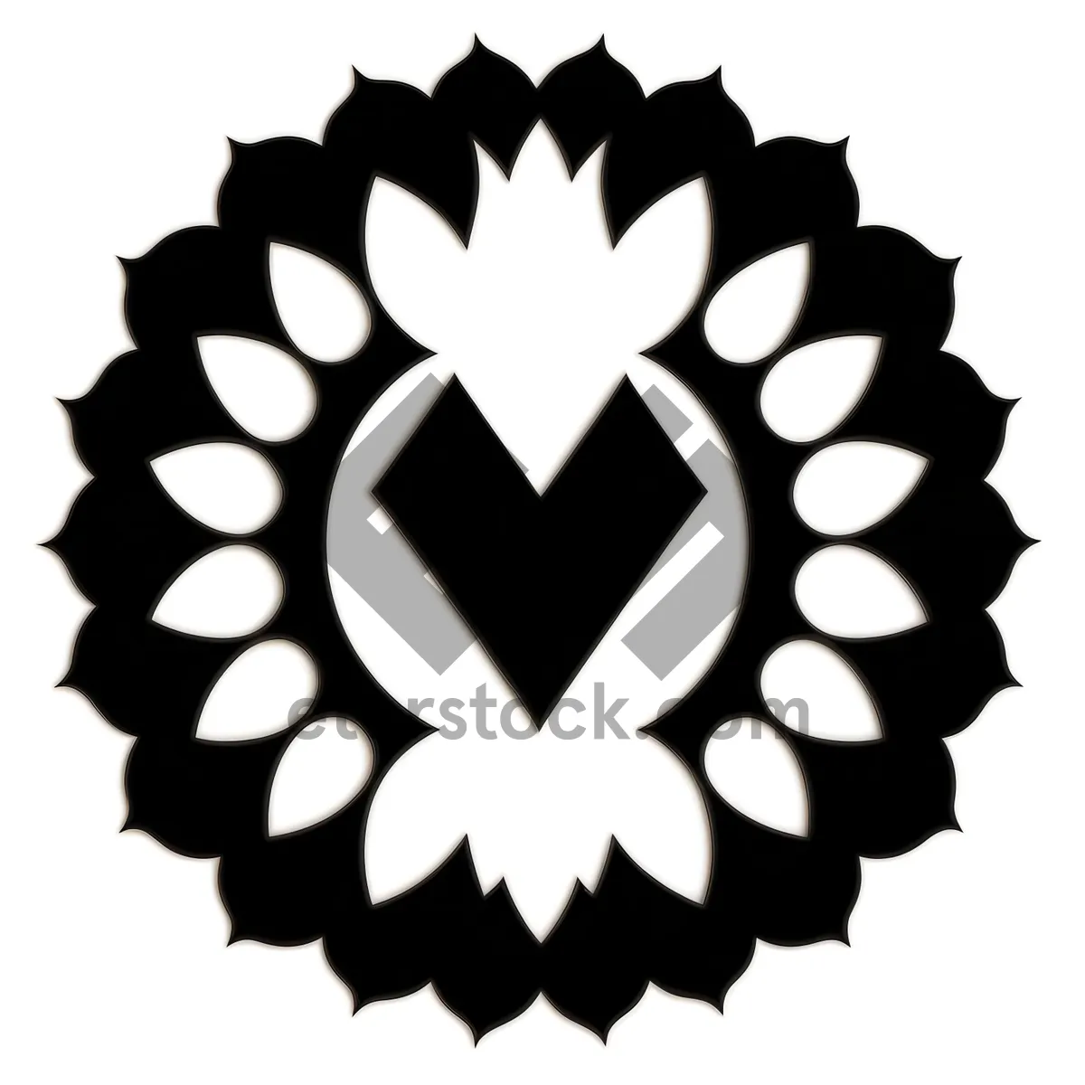 Picture of Gear Design Symbol Badge - Iconic Label