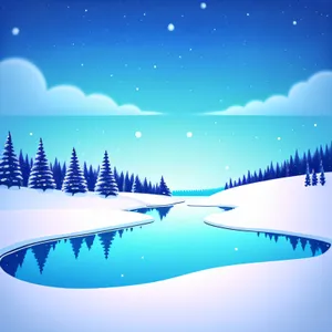 Frosty Winter Wonderland: A Festive Holiday Card