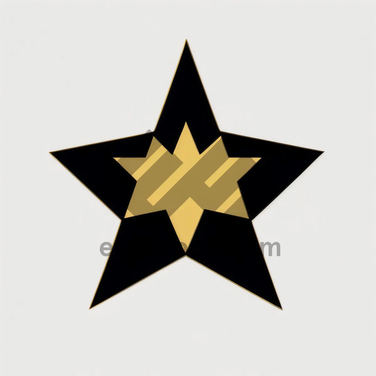 Picture of Symbolic Star Heraldry Design - Graphic Decoration Icon