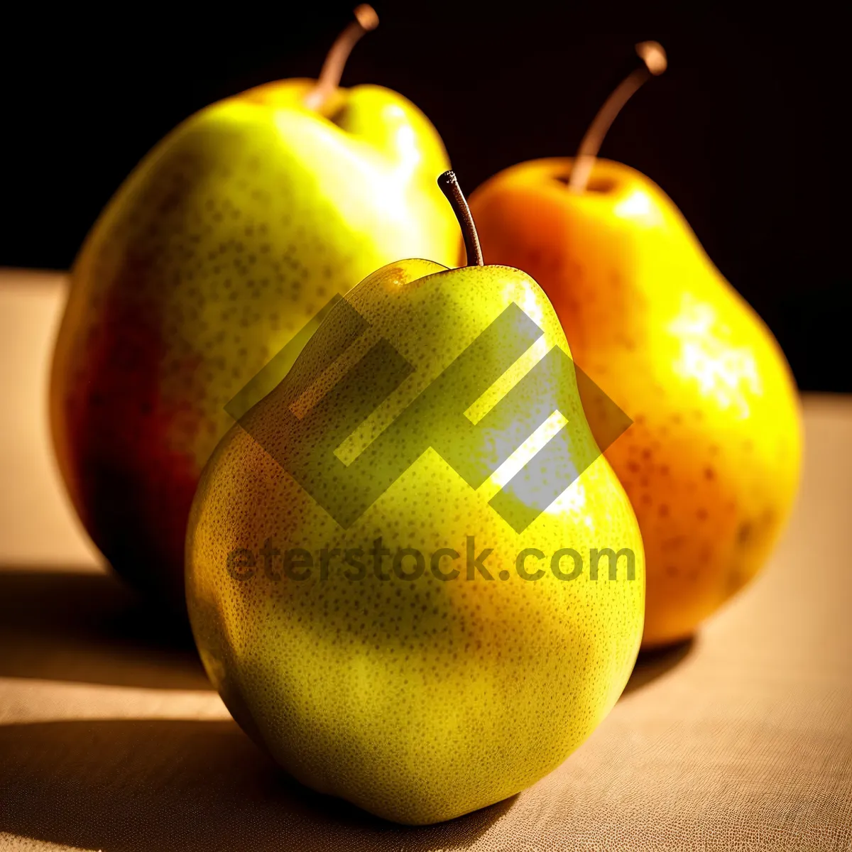 Picture of Ripe, Juicy Pear - A Sweet Citrus Delight