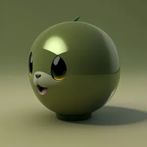 3D Sphere Piggy Bank: Saving Money Container