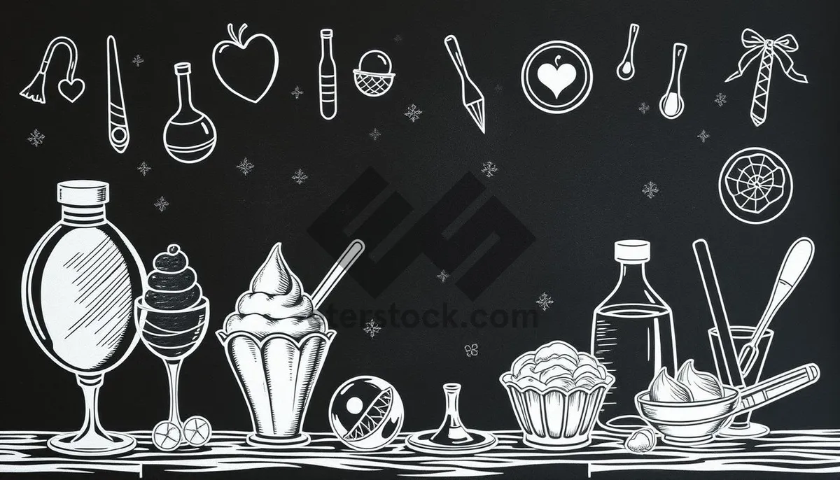 Picture of Black Silhouette Graphic Art Design Element Symbol