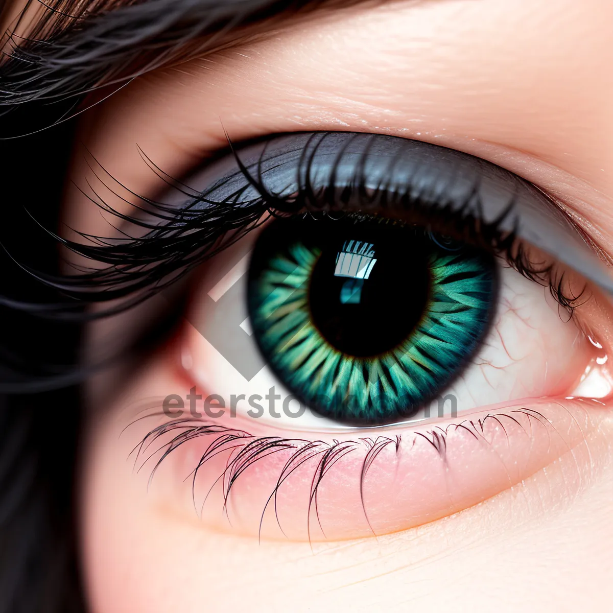 Picture of Vibrant Eyelashes - Enhancing Eye Makeup