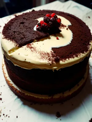 Indulgent Chocolate Trifle with Fresh Berries