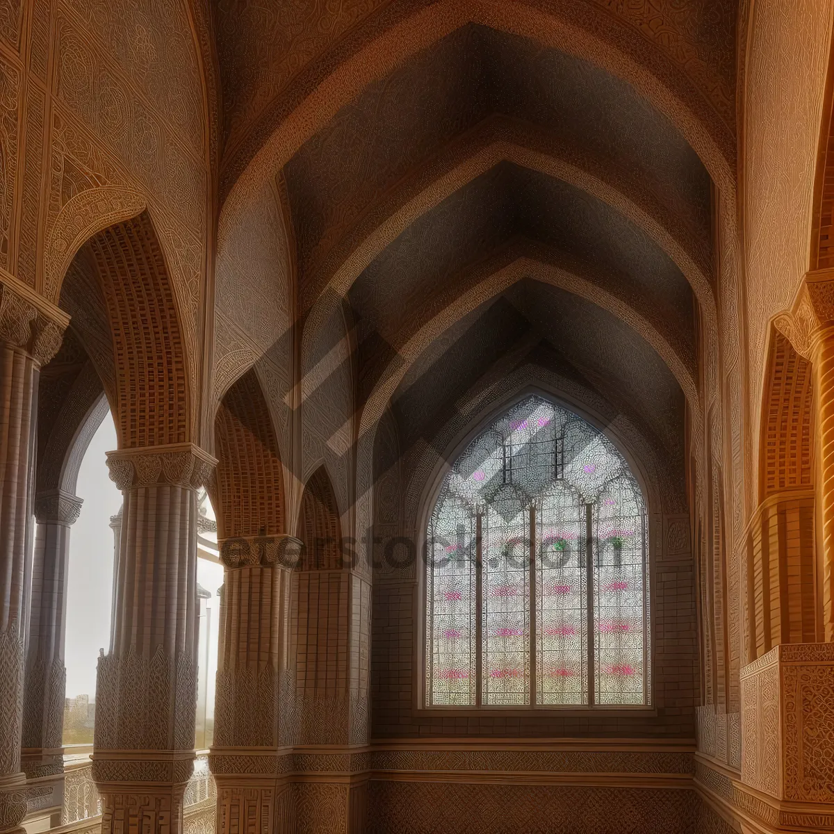 Picture of Religious Cathedral-Roofed Vault: A Historic Architectural Landmark