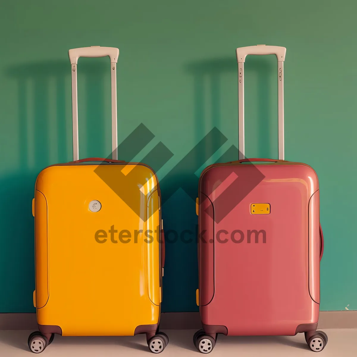 Picture of Sleek modern toaster with shiny chrome finish