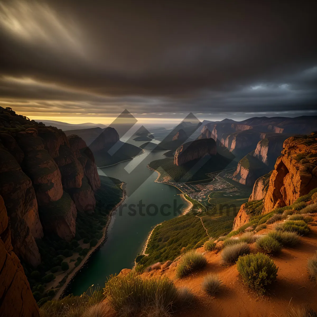 Picture of Sunset Over the Majestic Grand Canyon