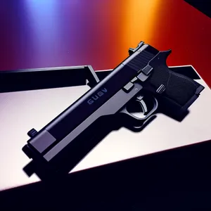 Deadly Arsenal: Revolver Gun Pistol Firearm Weapon