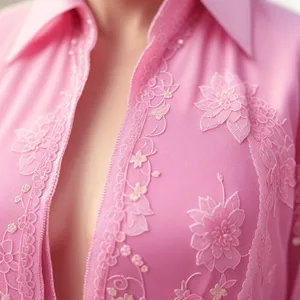 Silk Pink Satin Dress: Elegant Clothing in Soft Pink