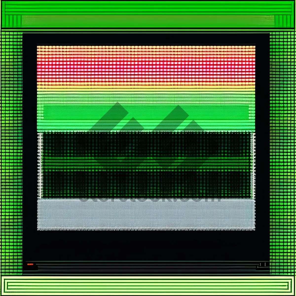 Picture of Digital Tech Grid Pattern Artwork - Futuristic Electronic Wallpaper