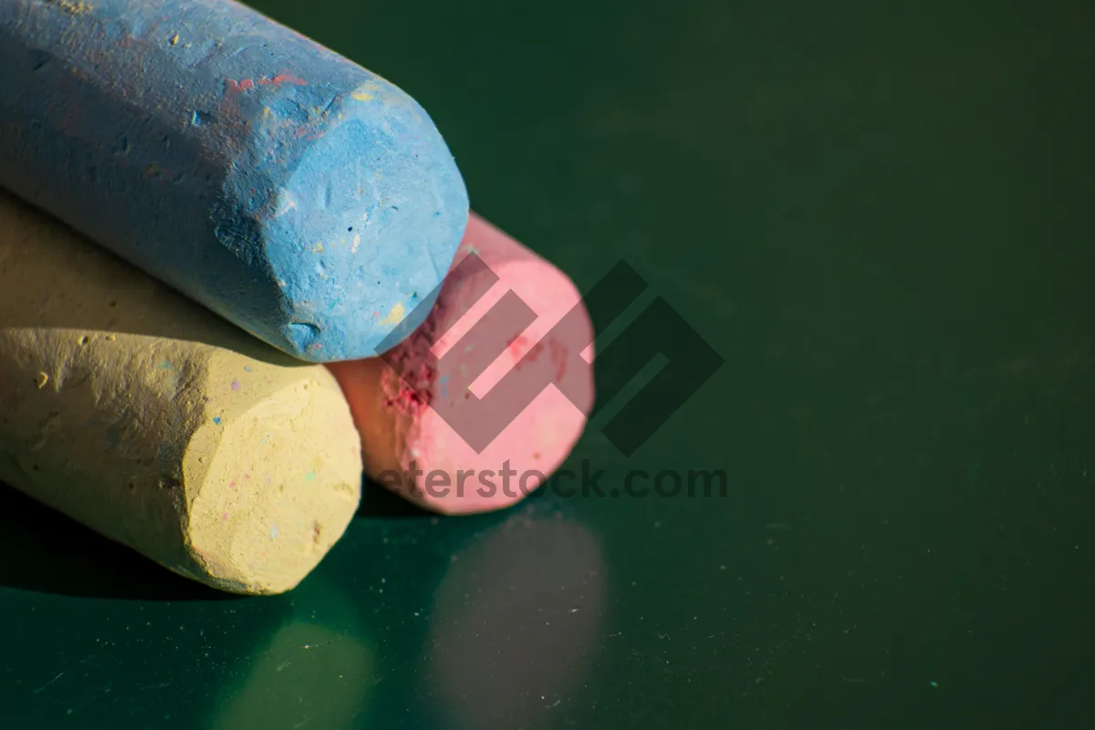 Picture of Yellow Candy Ball Rubber Eraser - Colorful Delight