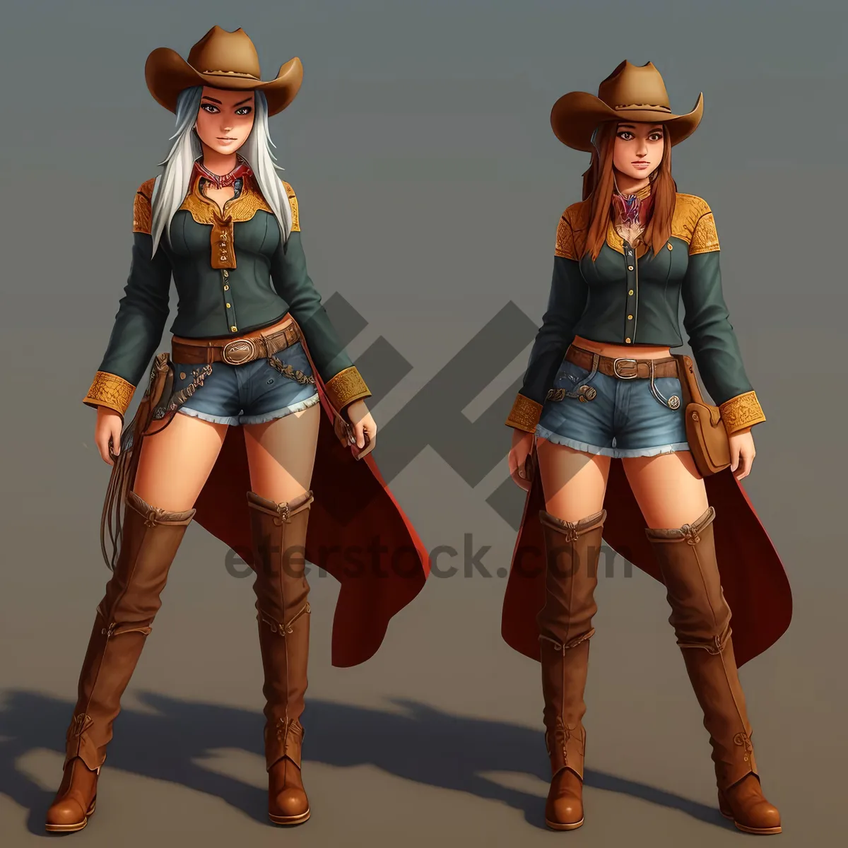 Picture of Bold and Sexy Cowboy Fashion