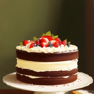 Delicious Strawberry Chocolate Cake Dessert Palmieri