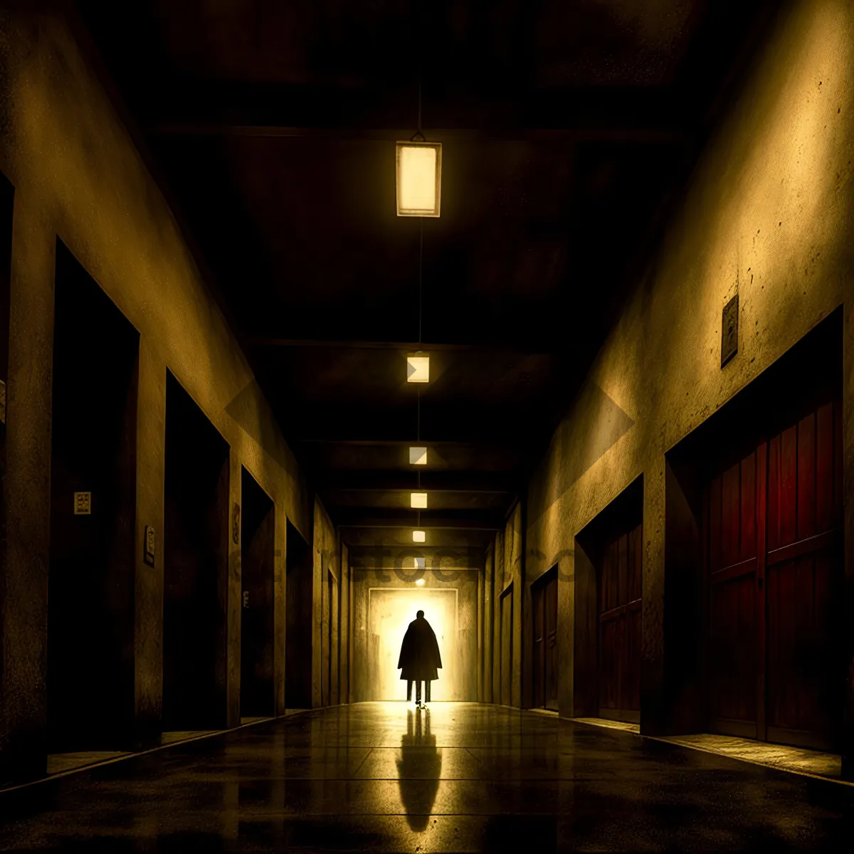 Picture of Captivating Light in Historic Church's Prison Cell