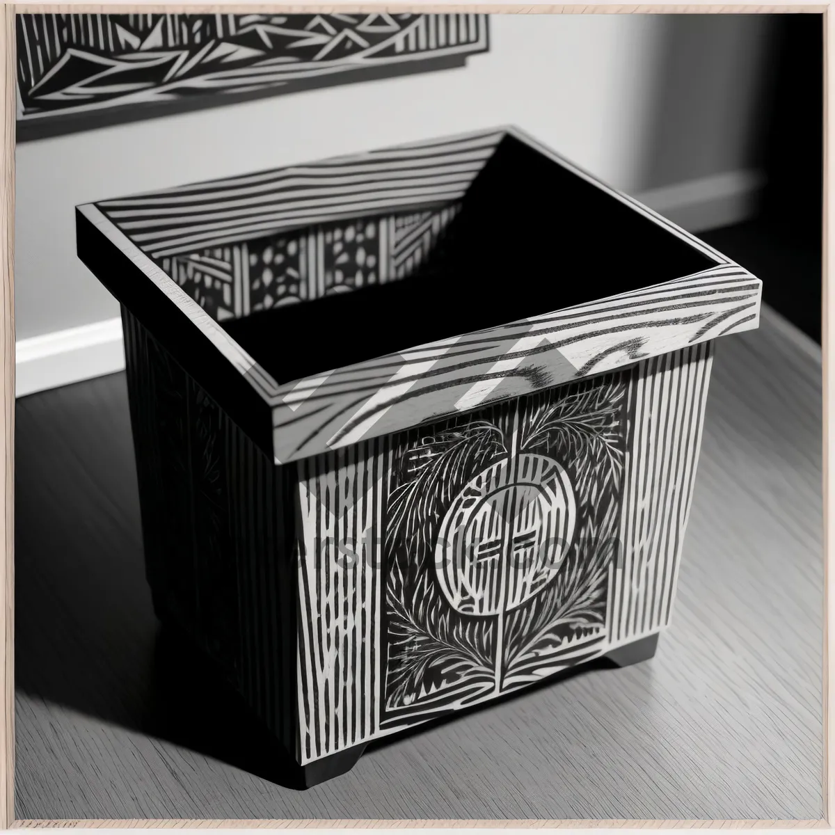 Picture of 3D Paper Crate Hamper Basket Box