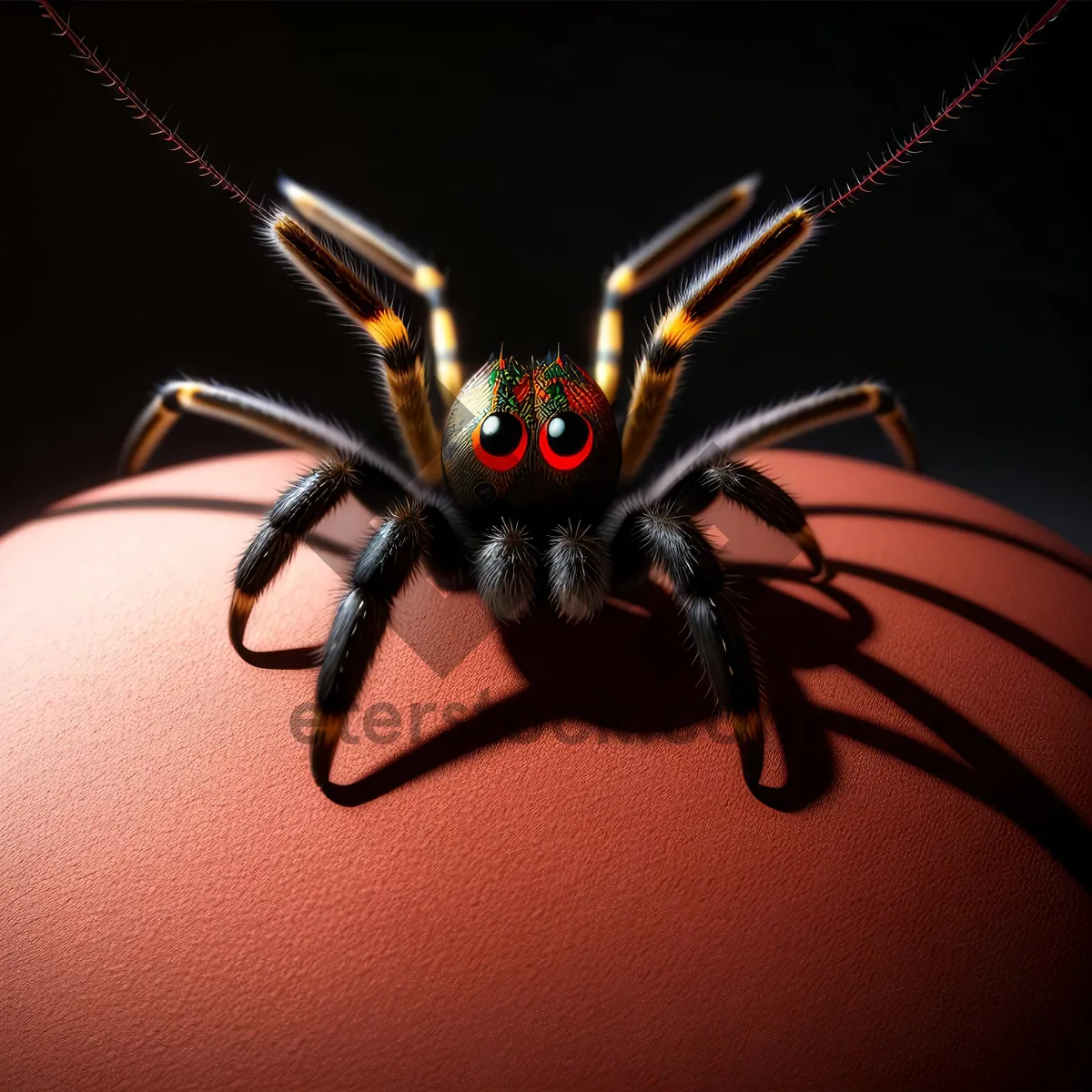 Picture of Close-up of Black Widow Spider's Leg