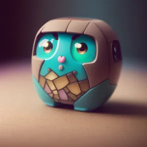 Cartoon Piggy Bank Ball with Sharpener