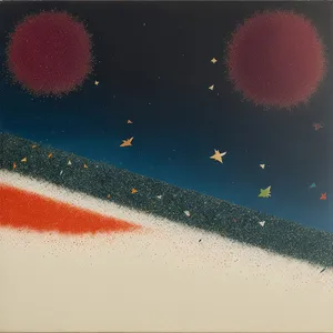 Bright Starry Night Sky Wallpaper Texture Design