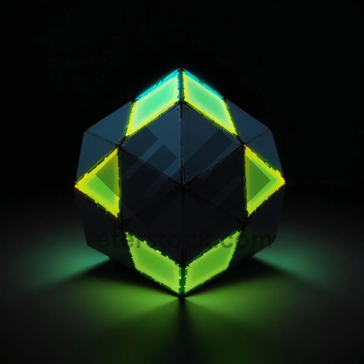 Picture of 3D Glass Gem Icon Symbol