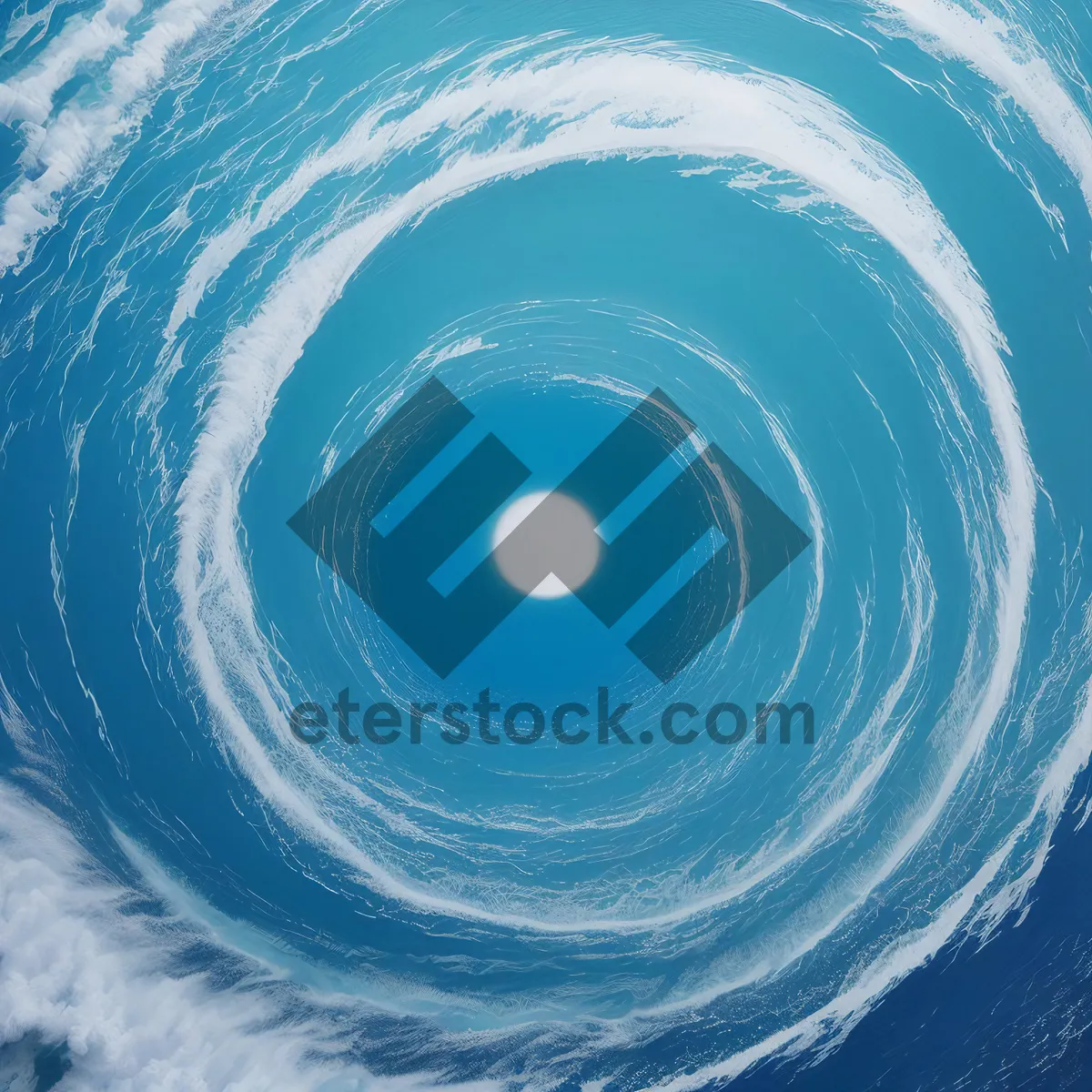 Picture of Refreshing Ripple Splash on Transparent Background