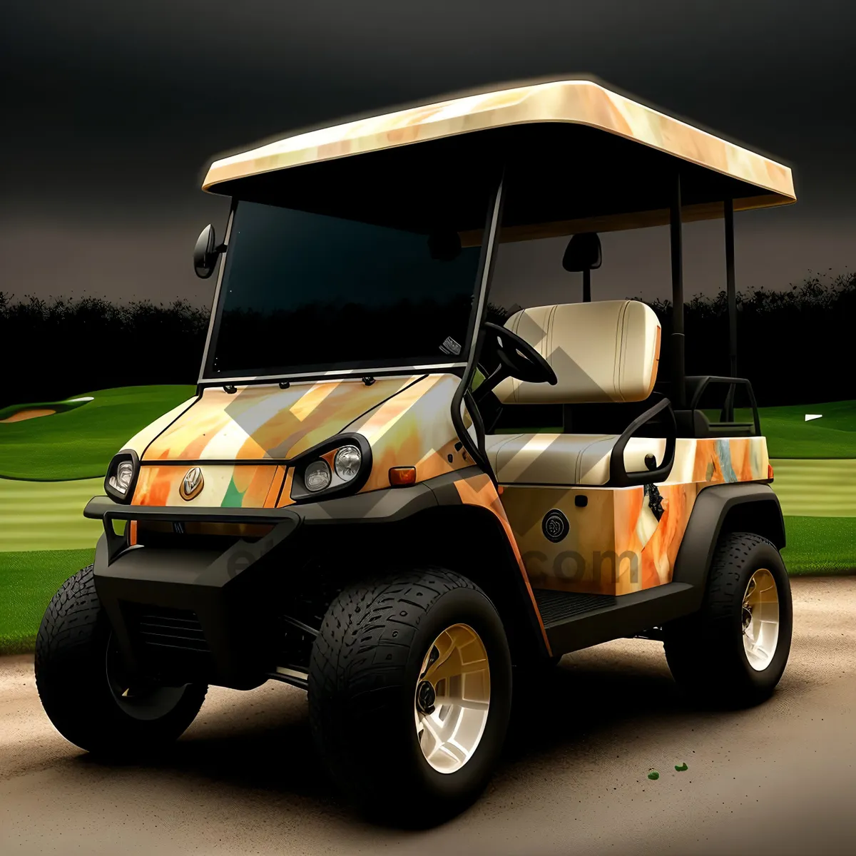 Picture of Golf Equipment: The Ultimate Sports Vehicle