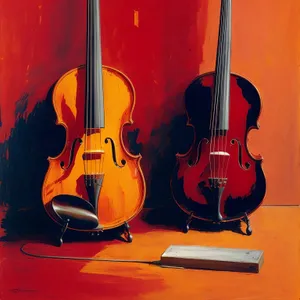 Harmonious String Melody: Violin and Viola in Concert
